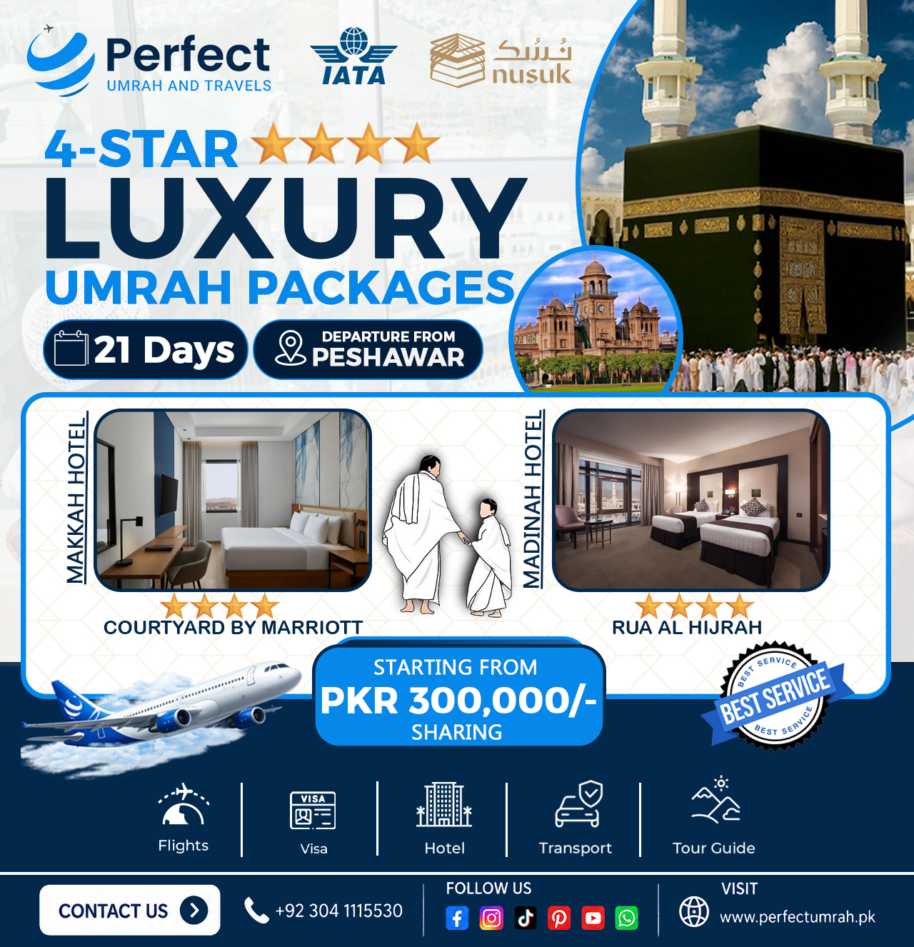 4 Star Luxury Umrah Packages From Multan